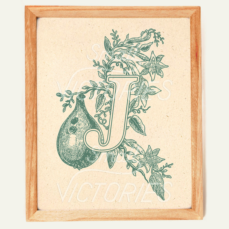 Monogram Alphabet - Print