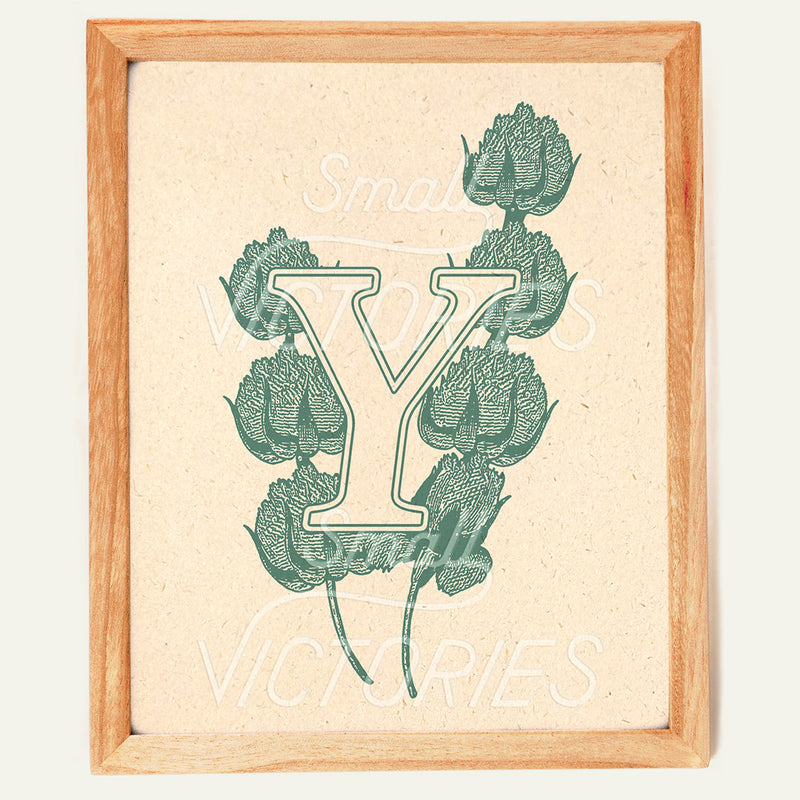 Monogram Alphabet - Print