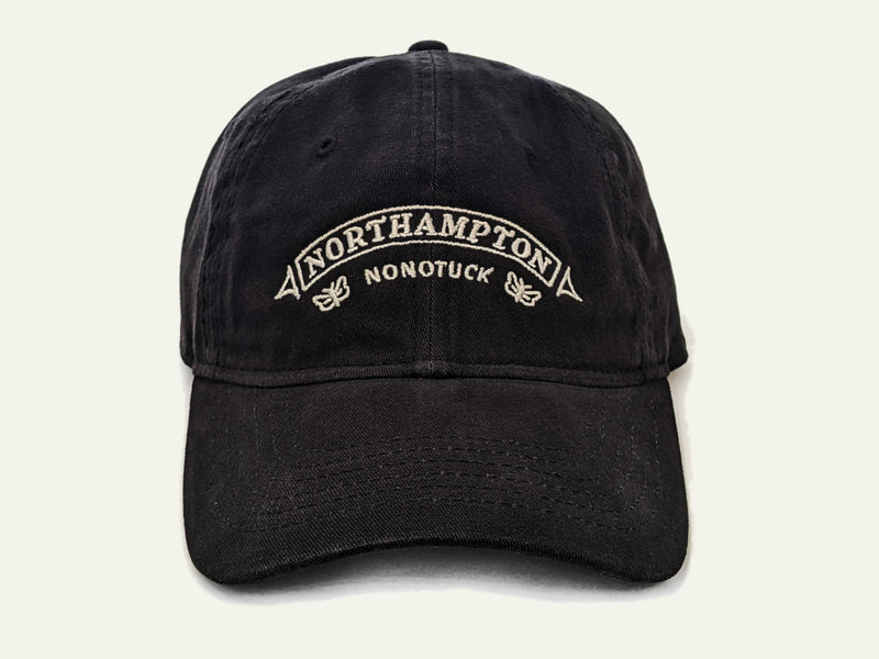 Black cap with &