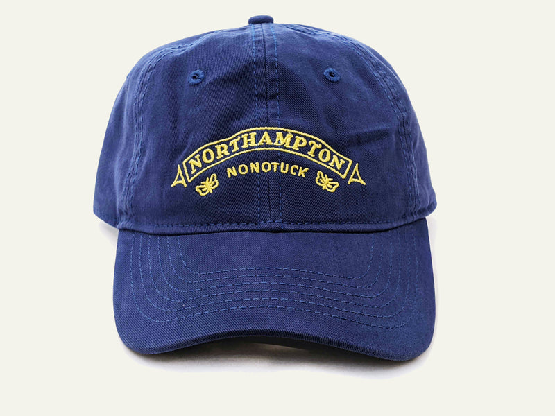 Blue cap with yellow &