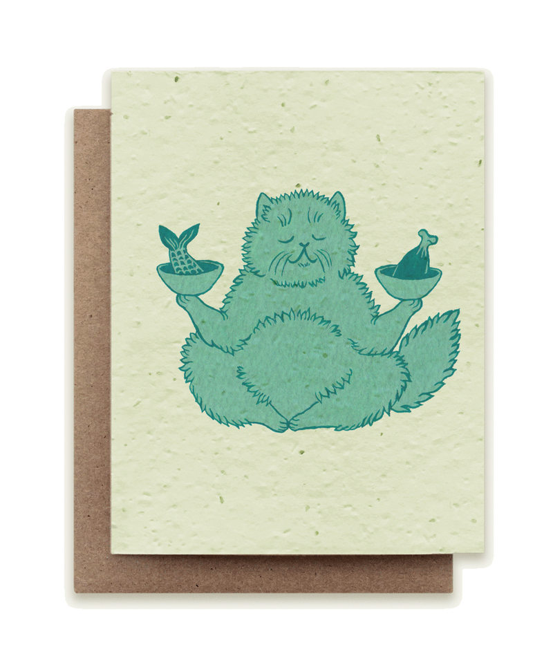 Cat Zodiac: Libra - Plantable Catnip Seed Card