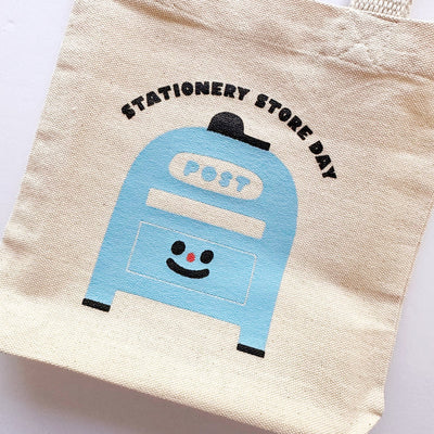 Mailbox Buddy Mini Canvas Tote Bag