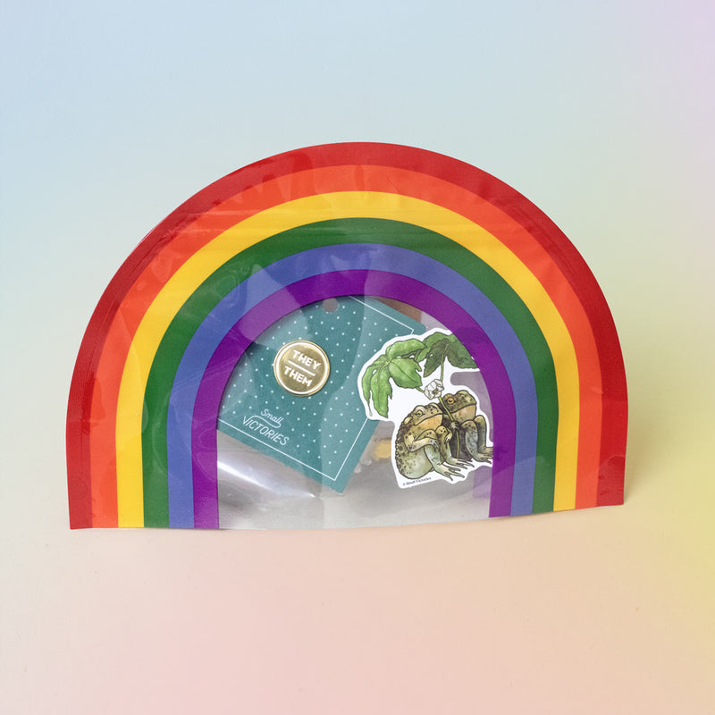 Pride Mystery Bags with Enamel Pins & Stickers