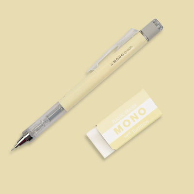 Tombow Pastel Mechanical Pencil & Eraser Set