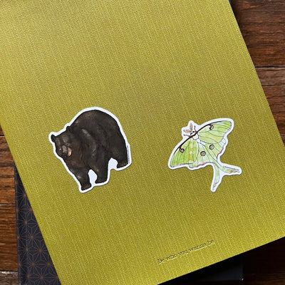 Eco-Sticker: Black Bear