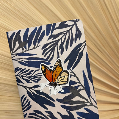 Eco-Sticker: Monarch Butterfly